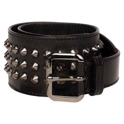 burberry studded belt size 2|burberry leather belt men's.